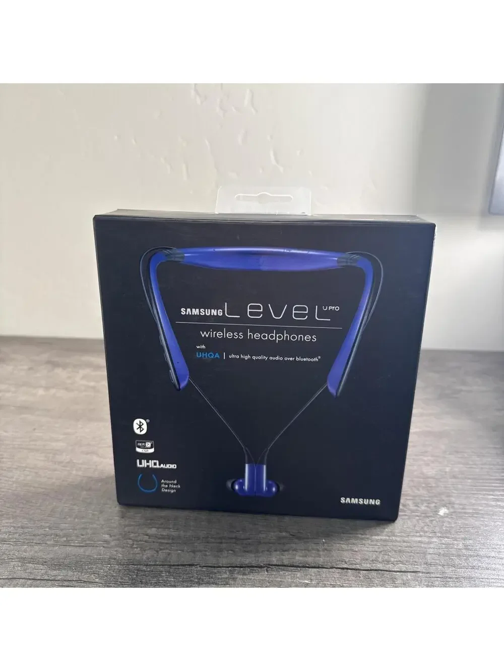 Samsung Level U Pro Stereo Bluetooth Wireless Headphones UHQA Blue BN920